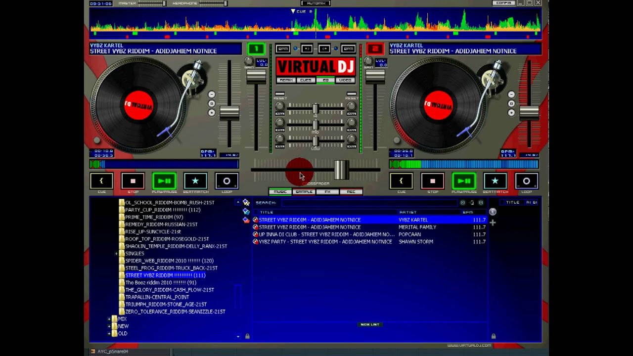 video dj mixer software free download