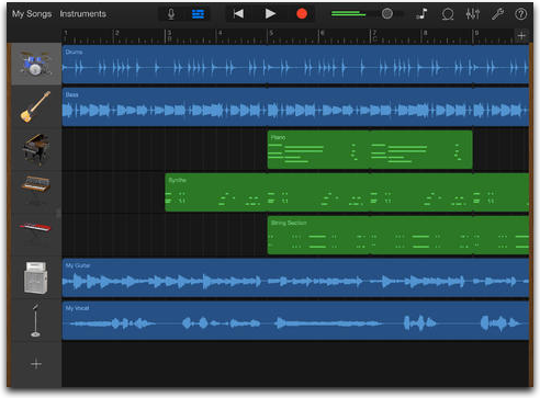 How to record multiple tracks in garageband ipad free
